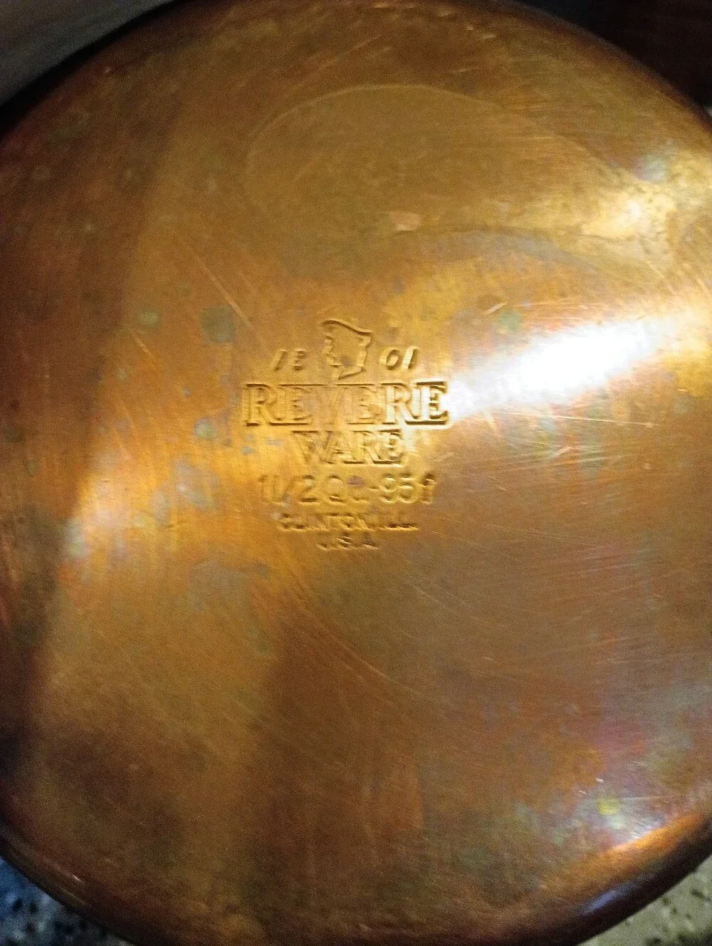 Vintage Revere Ware Copper Bottom Sauce Pots With Lids